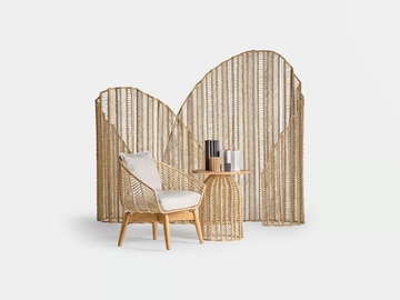 PLISSÉ RATTAN - Rattan room divider by Vical Home - view 3